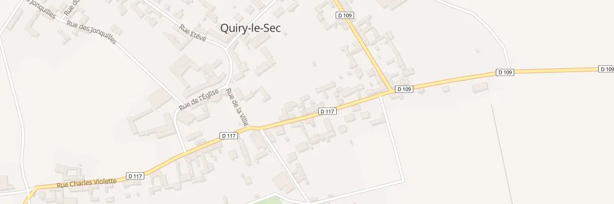 Plan du 7 Rue du Jeu de Paume à Quiry-le-Sec