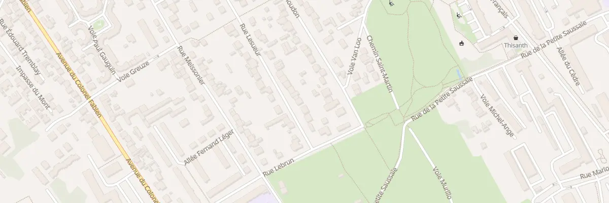 Plan du 34 Rue Lesueur à Vitry-sur-Seine