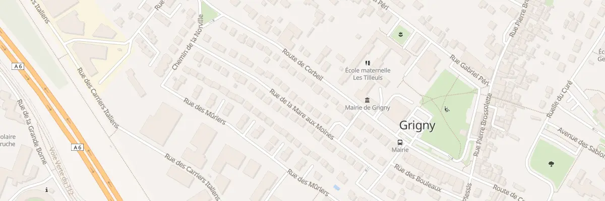 Plan du 23 Rue de la Mare aux Moines à Grigny