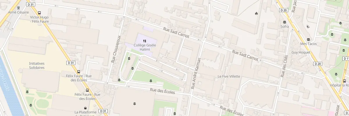 Plan du 71 Rue André Karman à Aubervilliers