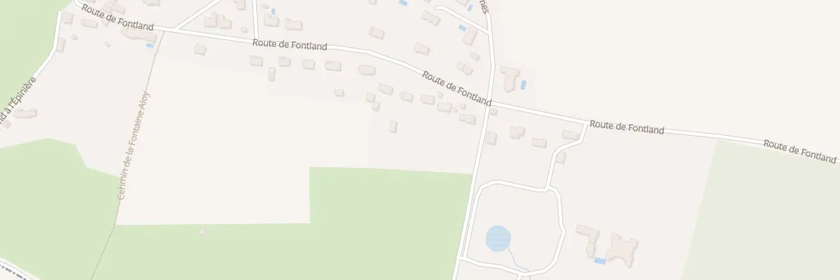 Plan du 17 Rte de Fontland à Vasselay