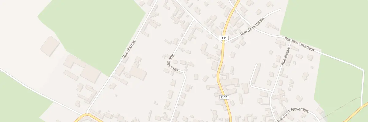 Plan du 10 Rue des Prés à Rubempré