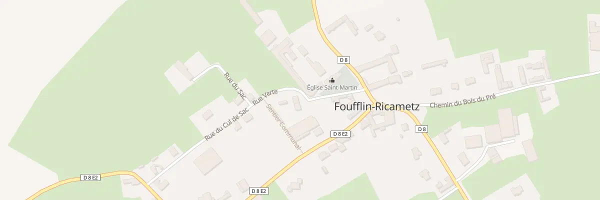 Plan du 6B Rue Verte à Foufflin-Ricametz