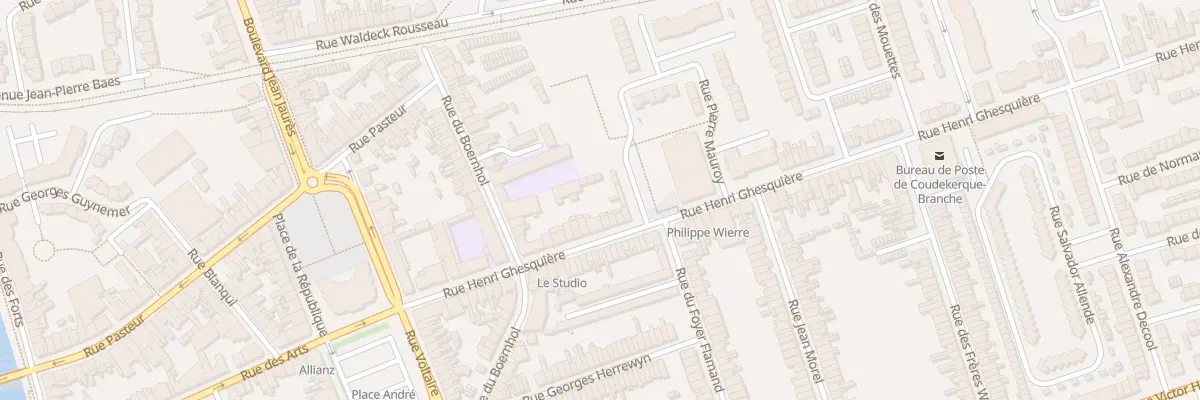 Plan du 25 Rue Henri Ghesquière à Coudekerque-Branche