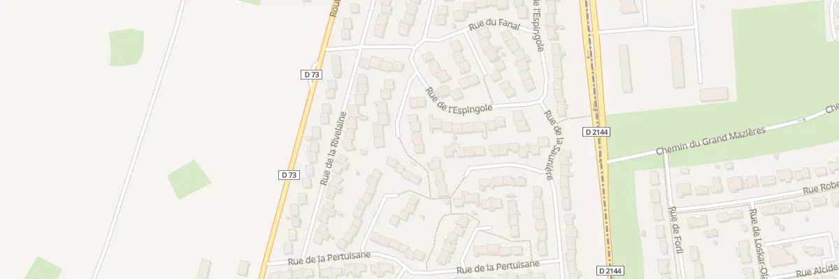 Plan du 7 Imp de l’Espingole à Trouy