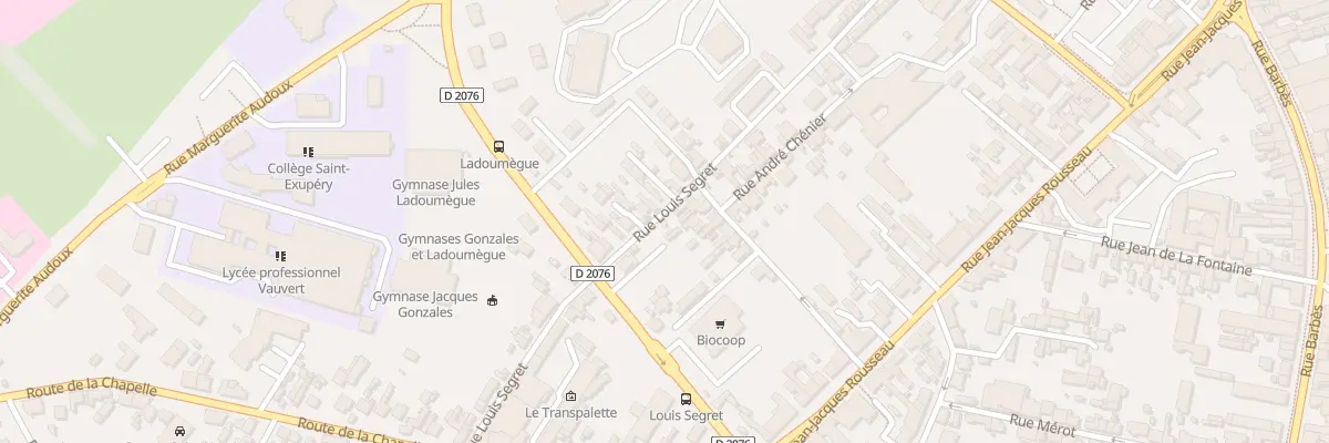 Plan du 23 Rue Louis Segret à Bourges