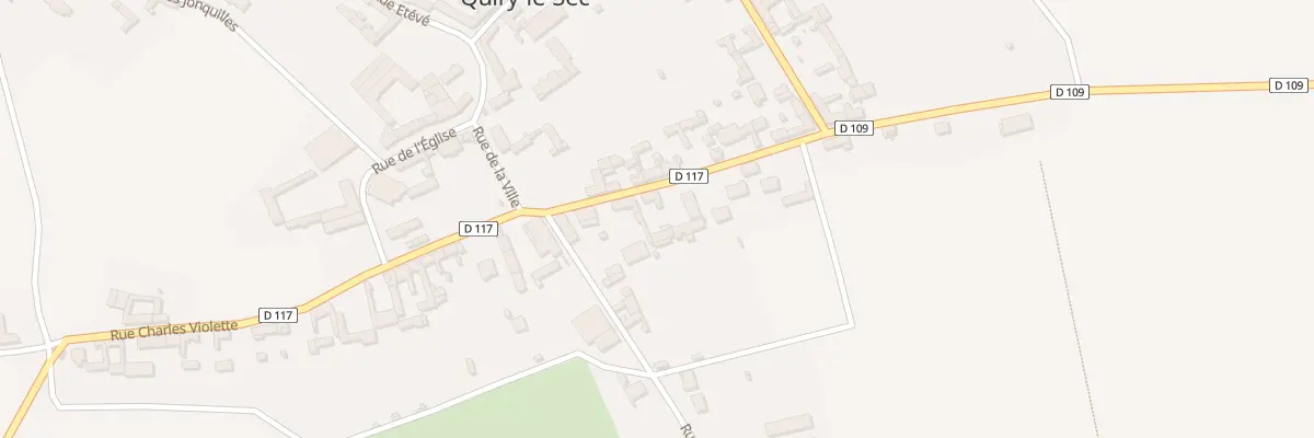 Plan du 6 Rue du Jeu de Paume à Quiry-le-Sec