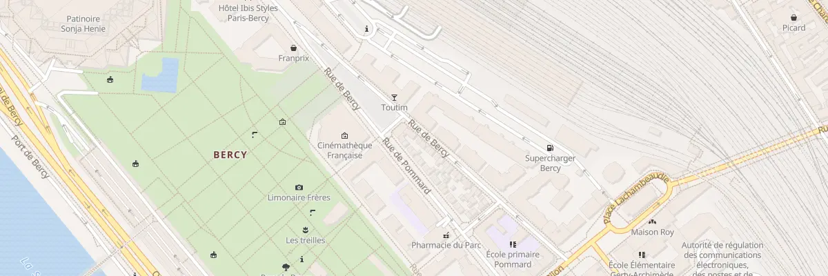 Plan du 37 Rue de Bercy à Paris 12e Arrondissement