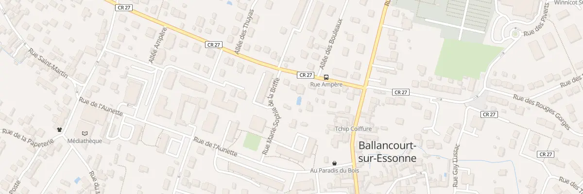 Plan du 11 Rue Ampère à Ballancourt-sur-Essonne