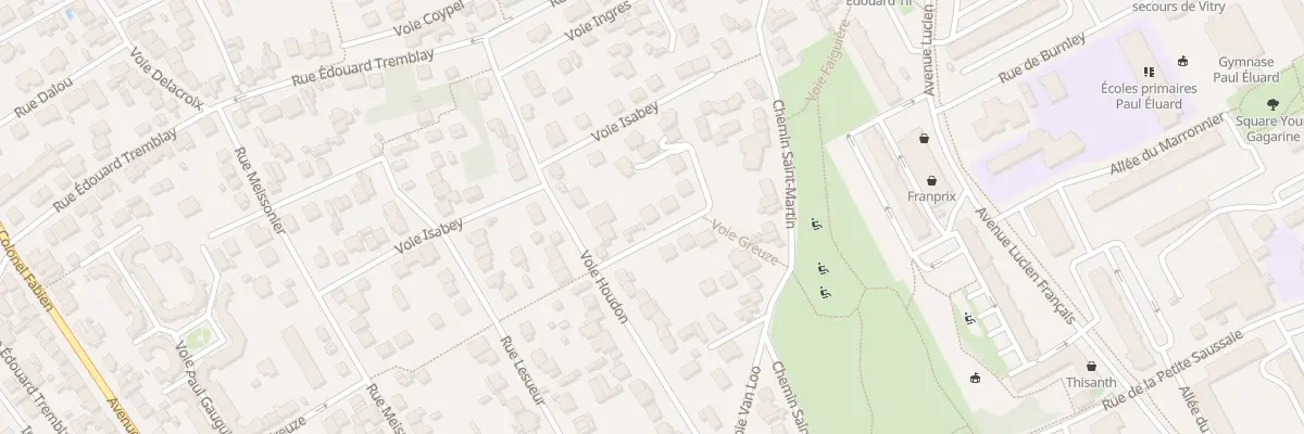 Plan du 26 Voie Greuze à Vitry-sur-Seine
