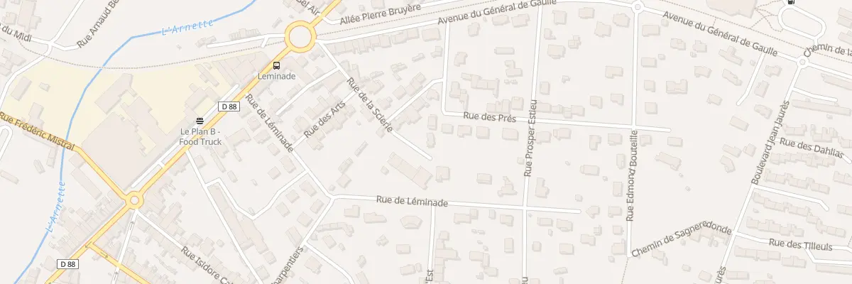 Plan du 13 Rue de la Scierie à Mazamet