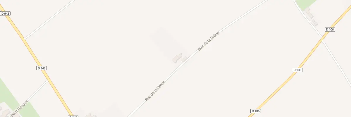 Plan du 508 Rue de la Dreve à Blaringhem