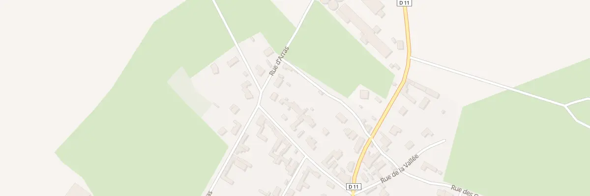 Plan du 12 Vc des Quignots à Rubempré