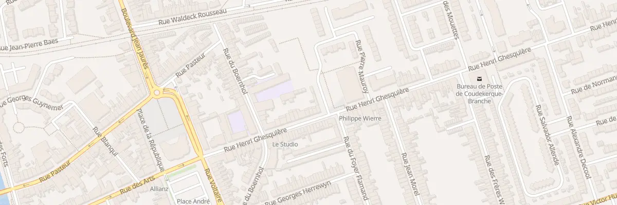 Plan du 27 Rue Henri Ghesquière à Coudekerque-Branche