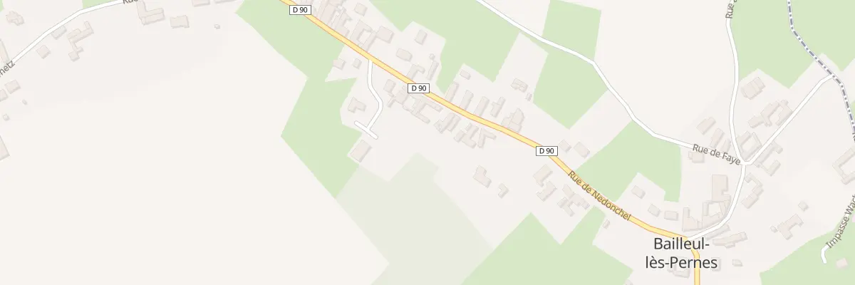 Plan du 27 Rue de Nedonchel à Bailleul-lès-Pernes