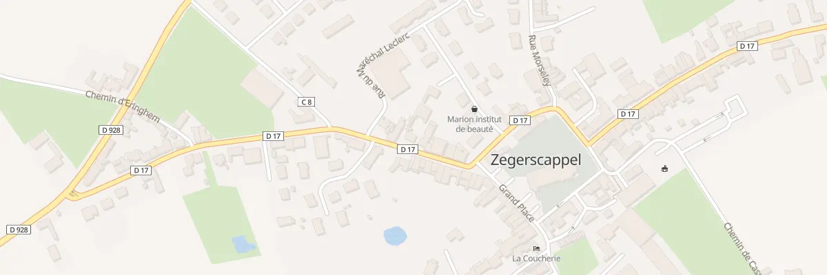Plan du 12 Rte de Bollezeele à Zegerscappel