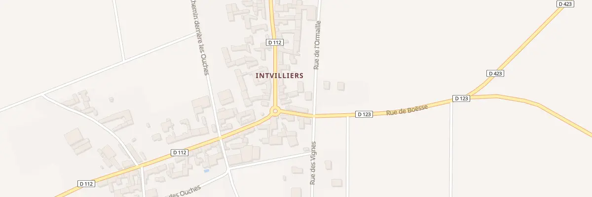 Plan du 2 Rue de Puiseaux à Givraines