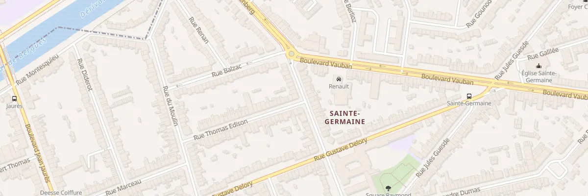 Plan du 83 Rue Arago à Coudekerque-Branche