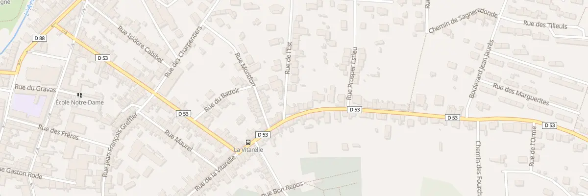 Plan du 67 Rue de la Vitarelle à Mazamet