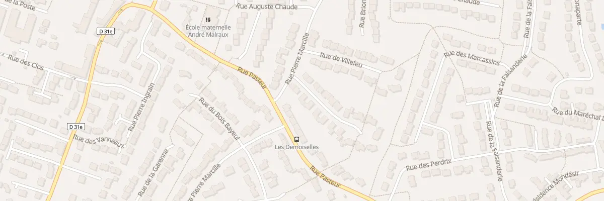 Plan du 6 Rue du Petit Pont à Bondoufle
