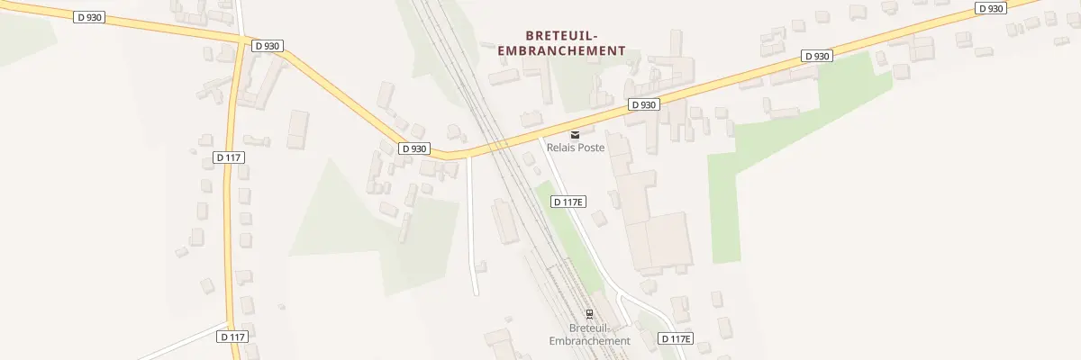 Plan du 13 Rue de la Gare à Bacouël