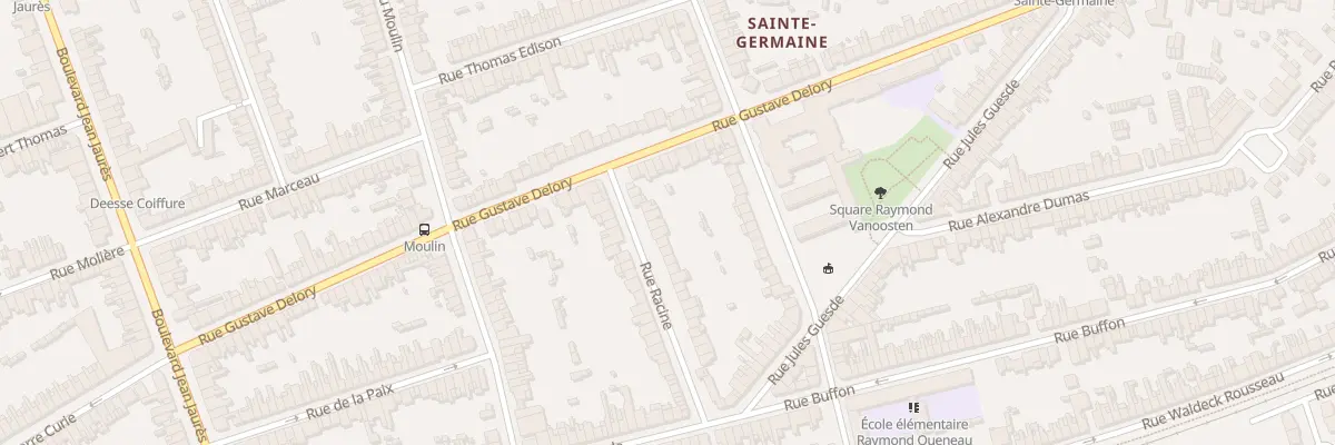 Plan du 33 Rue Racine à Coudekerque-Branche