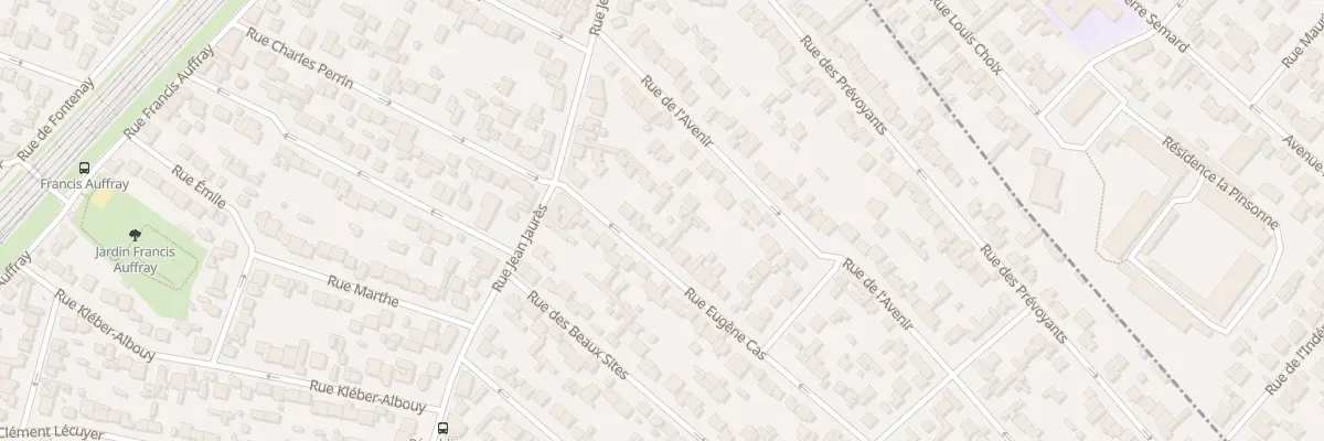 Plan du 82 Rue Eugène Cas à Stains