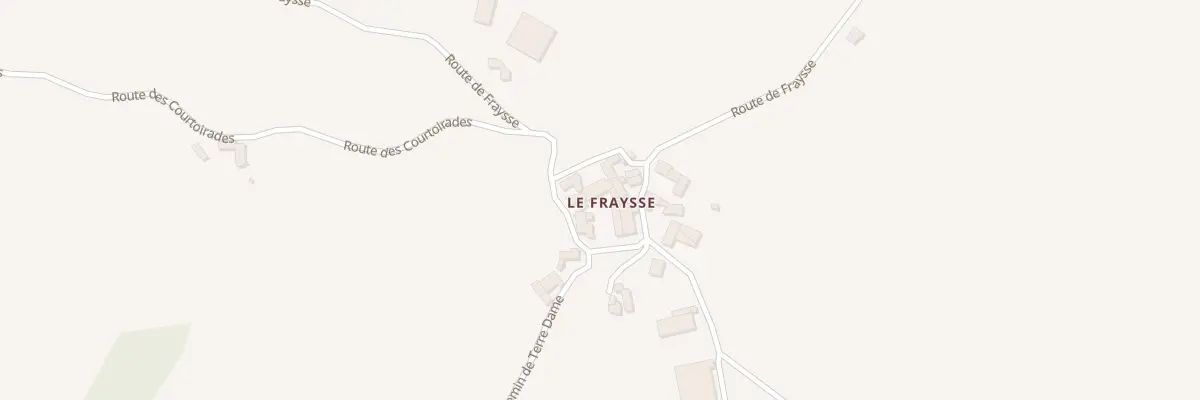 Plan du 5151 Le Fraysse à Boussac