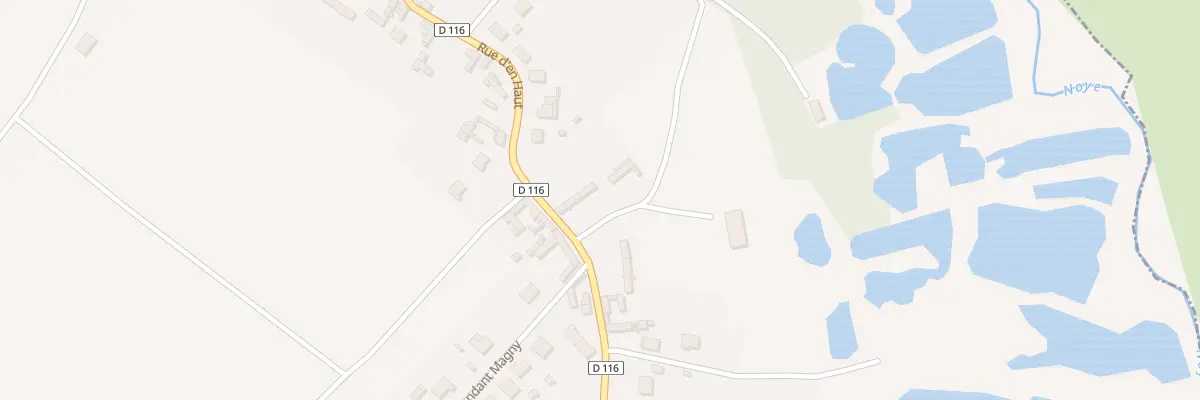 Plan du 3 Rue du Pont Boileau à Cottenchy