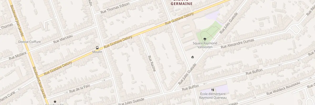 Plan du 27 Rue Racine à Coudekerque-Branche
