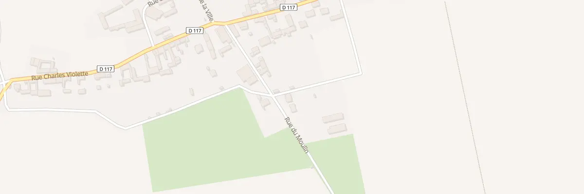 Plan du 3 Le Chemin du Moulin à Quiry-le-Sec