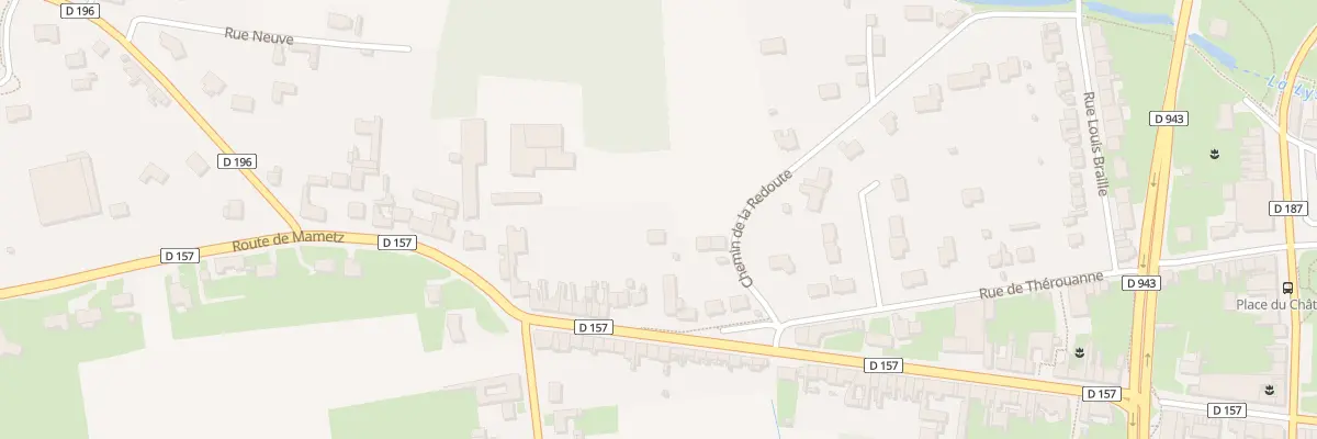 Plan du 36B Rue Alsace Lorraine à Aire-sur-la-Lys