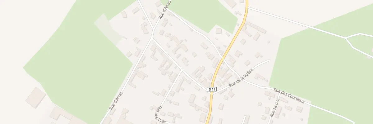 Plan du 6T Rue des Quignots à Rubempré