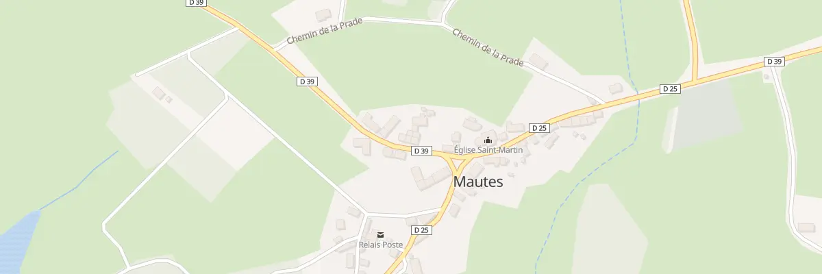 Plan du 4 Rte de Bellegarde à Mautes