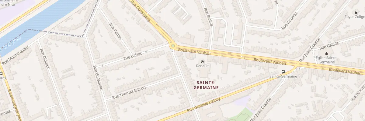 Plan du 98 Rue Arago à Coudekerque-Branche
