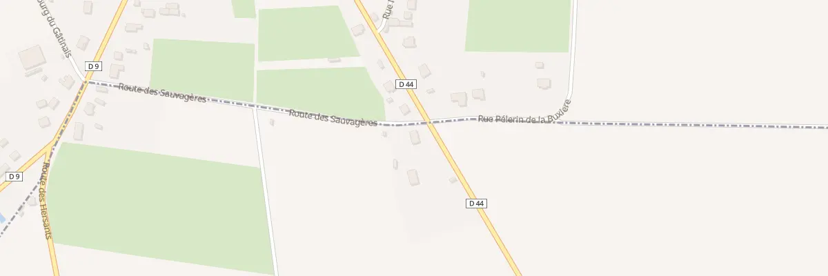 Plan du 35 Rte de Boiscommun à Montliard