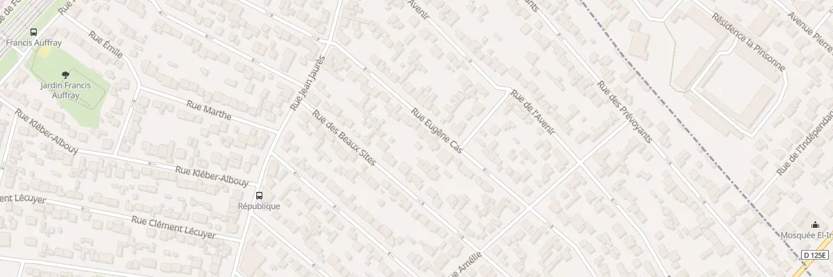 Plan du 59 Rue Eugène Cas à Stains