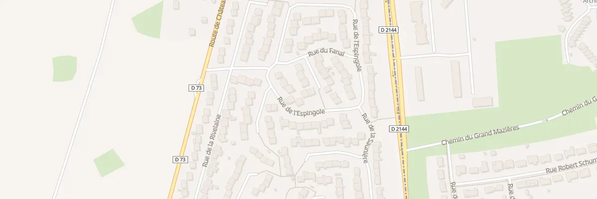 Plan du 9 Rue de l’Espingole à Trouy
