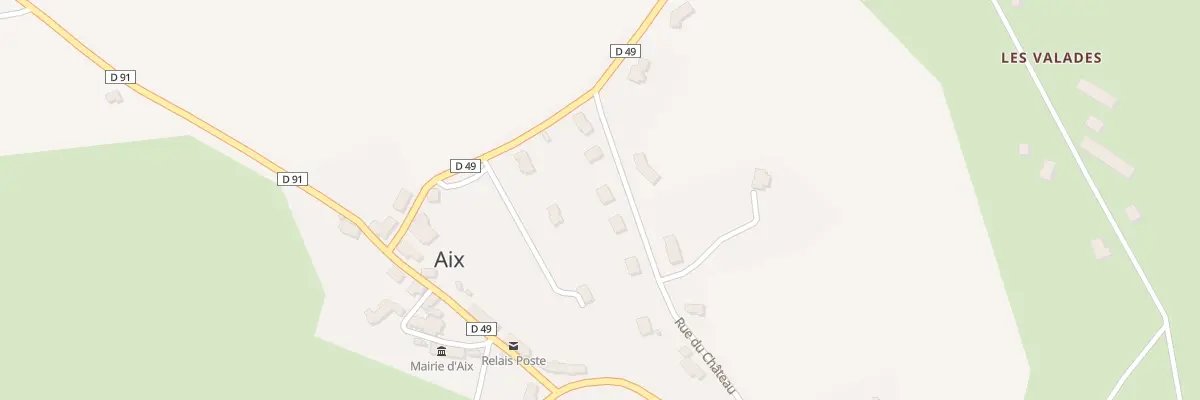 Plan du 5259 Le Bourg à Aix
