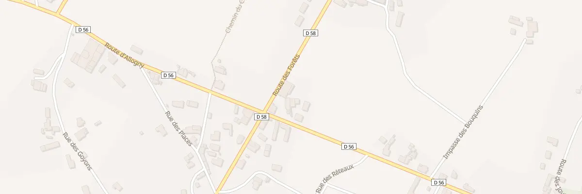 Plan du 2458 Rte d’Allogny à Saint-Martin-d’Auxigny