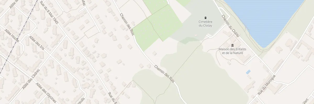 Plan du 44 Che des Rois à Grigny