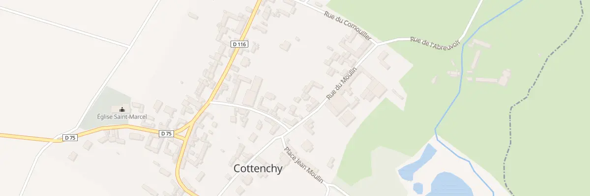 Plan du 3 Rue du Moulin à Cottenchy