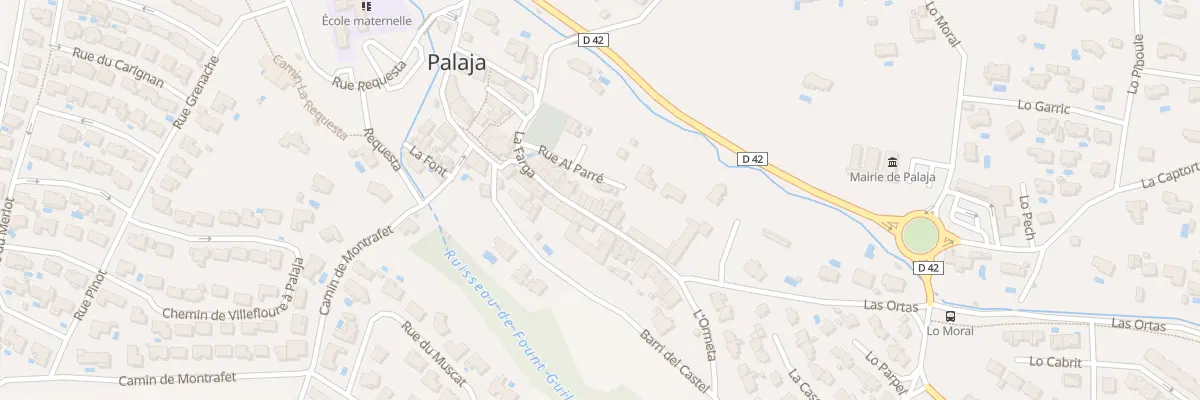 Plan du 29 Rue la Farga à Palaja