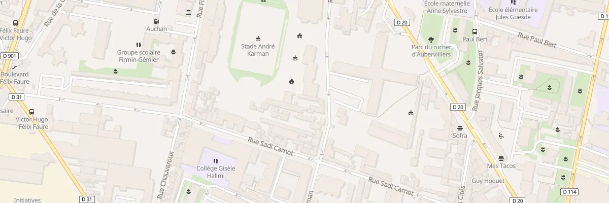 Plan du 111 Rue André Karman à Aubervilliers