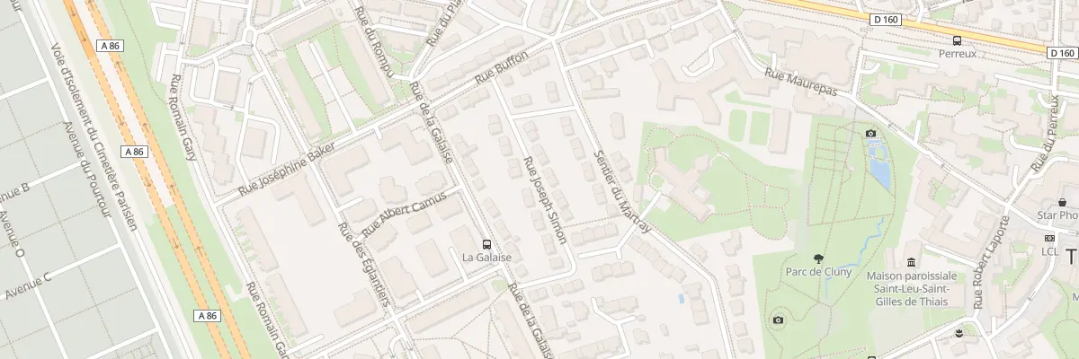 Plan du 26 Rue Joseph Simon à Thiais