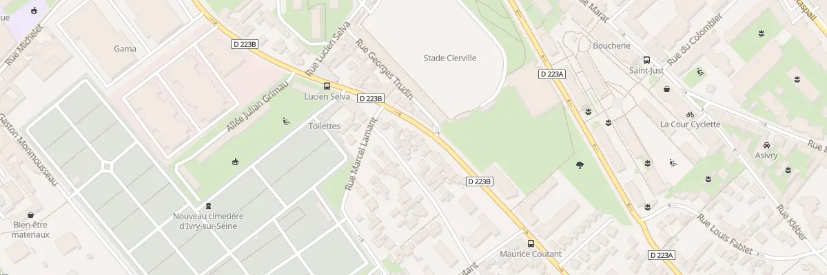 Plan du 158 Rue Marcel Hartmann à Ivry-sur-Seine