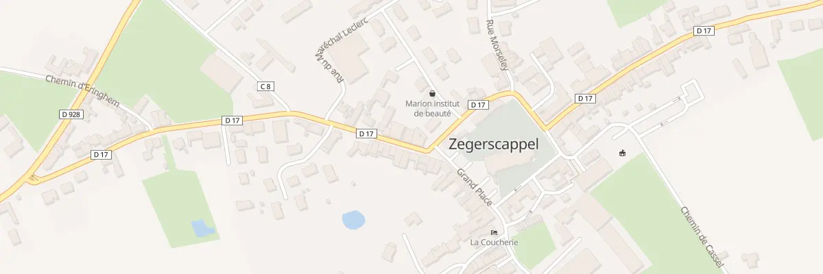 Plan du 4 Rte de Bollezeele à Zegerscappel