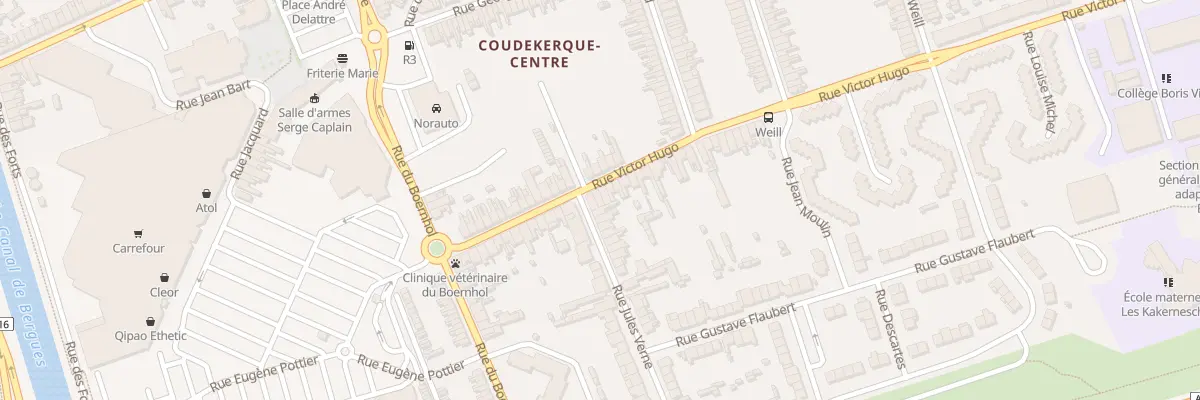 Plan du 30 Rue Victor Hugo à Coudekerque-Branche