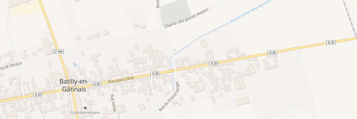 Plan du 15 Rue Jules César à Batilly-en-Gâtinais