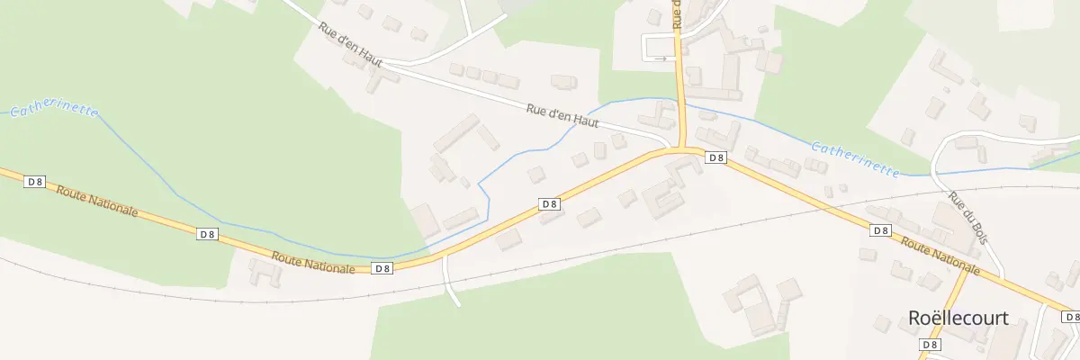 Plan du 53 Rue Nationale à Roëllecourt